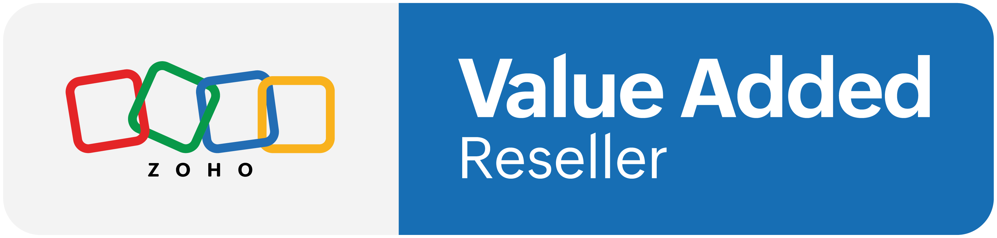 Zoho Value Added Reseller Badge